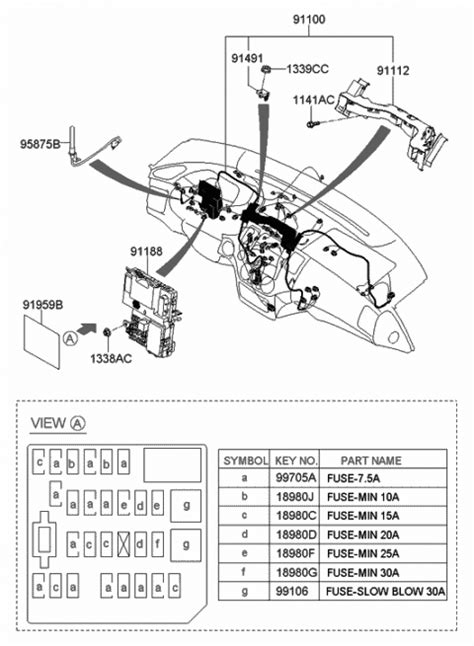 hyundai entourage junction box switch|Main Wiring fit your 2007 Hyundai Entourage .